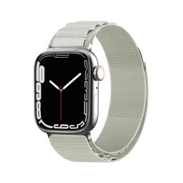 Pasek ze stalową sprzączką Alpine do Apple Watch 38/40/41 mm - srebrny