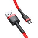 Kabel Baseus Cafule Cable CAMKLF-C09 USB-A / micro USB 1.5A 2 m - czerwony