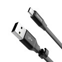 Baseus Nimble płaski kabel przewód USB / USB-C z uchwytem 2A 0,23M czarny (CATMBJ-01)