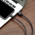 Baseus Yiven kabel przewód w materiałowym oplocie USB / Lightning 1,8M czarny (CALYW-A01)