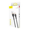 Kabel Baseus Cafule USB-A / Lightning 1.5A QC 3.0 2 m - czarno-złoty