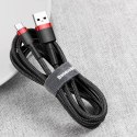 Kabel Baseus Cafule Cable USB-A / USB-C QC3.0 2A 3m - szaro-czarny