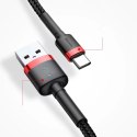 Kabel Baseus Cafule Cable USB-A / USB-C QC3.0 2A 3m - szaro-czarny